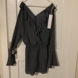 Lumiere Long sleeve/shorts romper